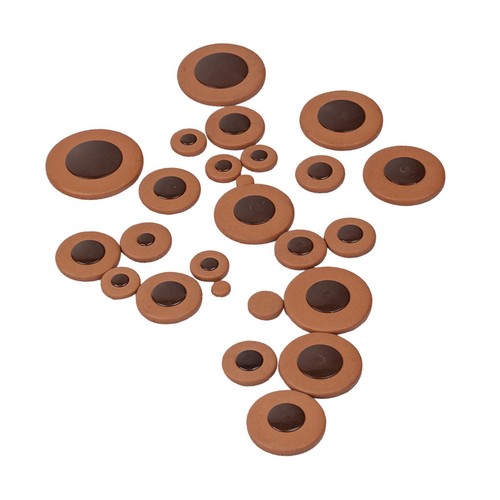Pieces alto saxophone pads - pieces,