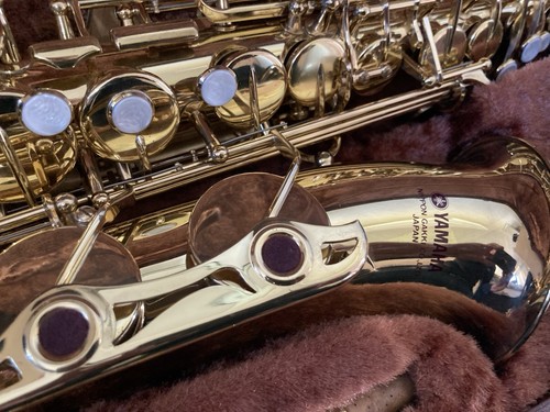 Yamaha yas purple logo alto - yas,