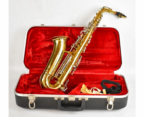 Armstrong alto saxophone with - alto, saxophone,with